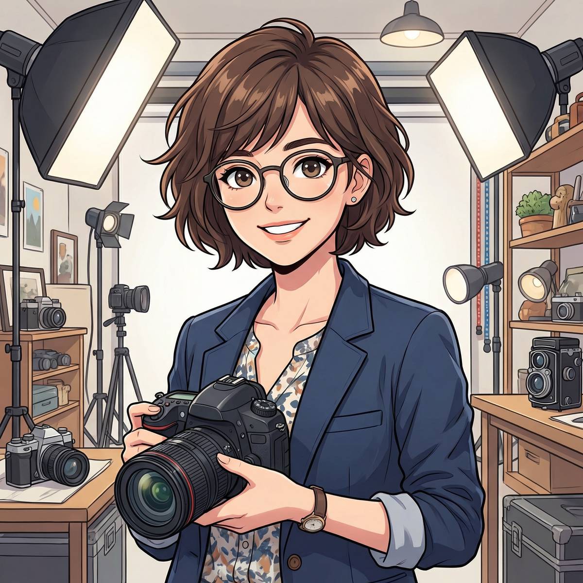 国产动漫摄影师林雪薇